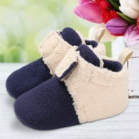 Bookli za bebe tople papuče za mali zimski čizme sa kliznim donjem veličinom 11