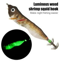 Kotyreds LED svjetlosni škampi za škampi za šljive Jigs Jigs Hook Ribolov mamce