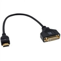Kramer 1ft DVI-D to HDMI F adapter kabel 99-9497110