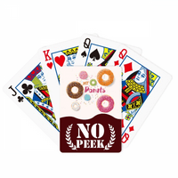 Desert Sweet Food uzorak Peek Poker igračka karta Privatna igra