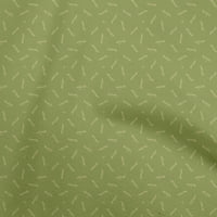 Onuone baršunasto zelene tkanine plodovi šivaći materijal za ispis tkanine sa dvorištem širom