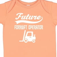 Inktastični budući viljuškar Operator Poklon Baby Boy ili Baby Girl BodySuit