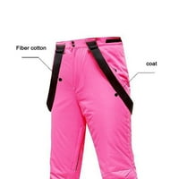 Fugseused Sning Ski pantalone Vodootporne izolacijske zaštite Glatke površine Žene Vjetrootporne prozračne