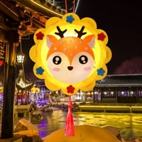 Opolski LED lampion Creative uzorak Tkanina za uštedu energije Kineska nova godina DIY LED CAFT CRAFT