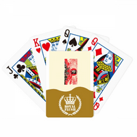 Kineska crveno obrazovanje Propaganda Royal Flush Poker igračka karta
