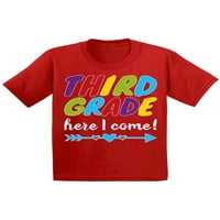 Povratak na školske majice za treće majicu Djeca prvi dan školske košulje za dječake Fun školske djevojke