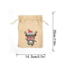 HI.Fancy Candy Bag Božić za slikanje 5D posteljina čokolada torbica DIY Craft Dekoracija za ugradnju