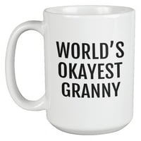 Svet je nakraj baka. Poklon šalica za kafu i čaj