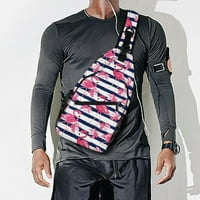Sling torba za muškarce Žene CrossBody Rezanje ruksaka torbu za putovanja Pješačka Daypack torbi za
