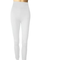 Zkozptok Ženske hlače Yoga gamaše Brzi suhi elastični slatki sportovi Tkanine za trzanje Duksevi, Bijeli,