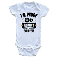 Smiješna inženjering Baby Bodysuit - Dokazana sam mama ne može oduprijeti inženjerima dječjoj bodi