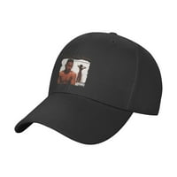 CEPTEN Muški i ženski hladni jedinstveni otisak sa velikim tatom Kane logotip podesiv bejzbol šešir