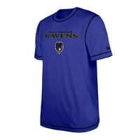 Muška nova Era Purple Baltimore Ravens Treće dolje Ispiši majicu