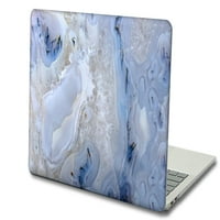 Kaishek Hard Case Cover Compatible Old MacBook Pro 15 bez dodira - A1398, Mramor A 235