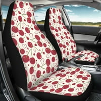 Vodetik Store Berry Front Seat Seat Car Car, sive trajne prekrivače autosjedalica za SUV kamione