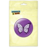 Purple Butterfly Pinback gumb Pin značka