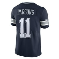 Muški Nike Micah Parsons Navy Dallas Cowboys Papor Limited Jersey