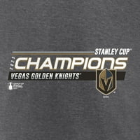 Muške fanatike marke Heather Carcoal Vegas Golden Knights Stanley Cup Champions Shift Performance