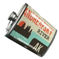 Flask USA Rivers Andreafsky River - Aljaska