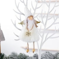 Božićni anđeo Plišani ukrasi ukrasi božićne stablo ukrasi Privjesci pokloni