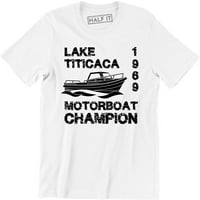 Muški jezero Titicaca motorni čamac PHAMION Avantura Camping majica