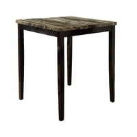 JS Trpezarijski stol Fau Marble Top Birch furnir MDF Stol za namještaj za trpezariju