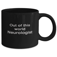 Smiješan neurologist Mug 11oz crni - od ovog svjetskog neurologa - jedinstveno smiješno za neurologa