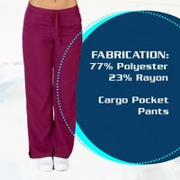 Prirodne uniforme - pilinge hlače Premium ženski teretni džep pint 9118