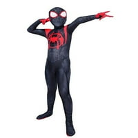 Dječaci superheroj paukov kostim, unise odrasli djeca Lycra Spande Zentai Miles Morales Peter Park Zkupni