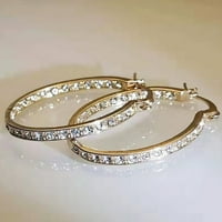 Naušnice Fashion Lux-ury nakit Rhinestone Diamond naušnice hrskavice Stud Stud za uši za uši za kosti
