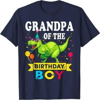 Djed rođendanskog dječaka T-rewr Dinosaur Birthday Boy majica
