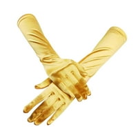 Aoochasliy zimske rukavice Weons satenske duge rukavice Opera vjenčane mladenke večernje maturalne rukavice