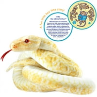 Alba The Albino Burmese Python