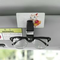 Klip za naočale za automobile Prikladni rotacijski rotacija ABS materijal Easy Jednoj ruke Pristupni