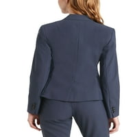 PLNOTME žensko poslovno odijelo set uredske odjeće od pune boje Slim Fit Blazer Pant Modni i elegantni