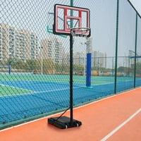 Prijenosni košarkaški hoop košarkaški sistem 4,76-10ft visina podesiva za mlade LED košarkaške obruče,