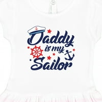 Inktastic moj tata je moj mornar dar haljina za mali mornar