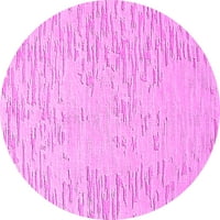 Ahgly Company u zatvorenom okruglom krute ružičastim modernim prostirkama, 3 'runda