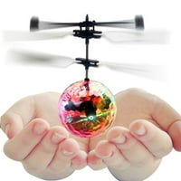 Leteća kugla igračka, RC infracrvena indukcijska helikopter kugla za helikopter, ugrađena LED rasvjeta