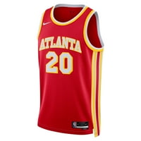 Unise Nike John Collins Red Atlanta Hawks Swingman Jersey - Udruženje Edition