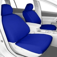 Caltend Prednja kante Neosupreme pokriva za sjedala za 2008 - Toyota Sequoia - TY572-04NA Blue umetci