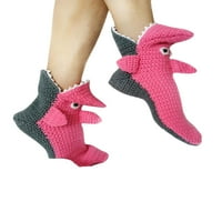 Smiješne životinjske čarape plete za muškarce Žene Dječak Dječak Whimmical Alligator pletenje manžetne