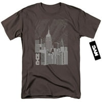 New York City - Manhattan jednobojni - majica s kratkim rukavima - XXXXX-Veliki