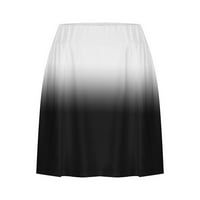 TAWOP ženske ljetne naborane teniske suknje Atletic Stretchy kratke joge lažne dvije pantalonske suknje