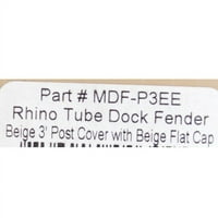 Nosorov Tube Boat Dock Fender MDF-P3EE