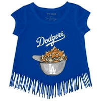 Djevojke Toddler Tiny Turport Royal Los Angeles Dodgers Nacho kaciga za majicu kacige