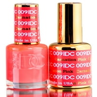 DC Gel & Lacquer Reds Duo - karanfil ružičasta sa elegantnim češaljkom
