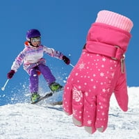 Aoochasliy zimske rukavice Čišćenje mališana Djevojke dječake Snježne rukavice Dječje skijaške rukavice
