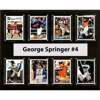 George Springer Houston Astros 12 '' 15 '' plaketa
