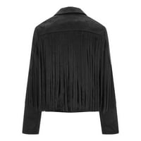 Novi proizvodi Zimski kaputi za žene Ženske jakne za prodaju Fringe kaput za žene Fau Suede kožni kaubojski